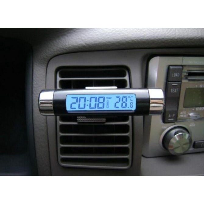 +++++] jam mobil dan temperatur digital