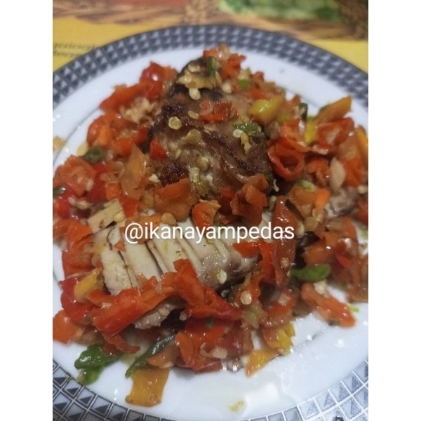 

Baby Tuna pedas geprek