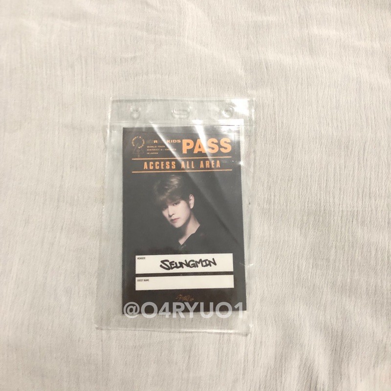 stray kids seungmin sticker pass unlock japan skz seungmin