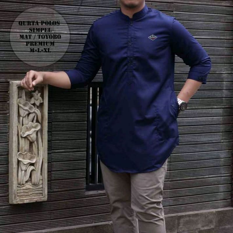 TERBARU Baju Koko Kurta Pakistan Lengan 3/4 Premium By Atharaya