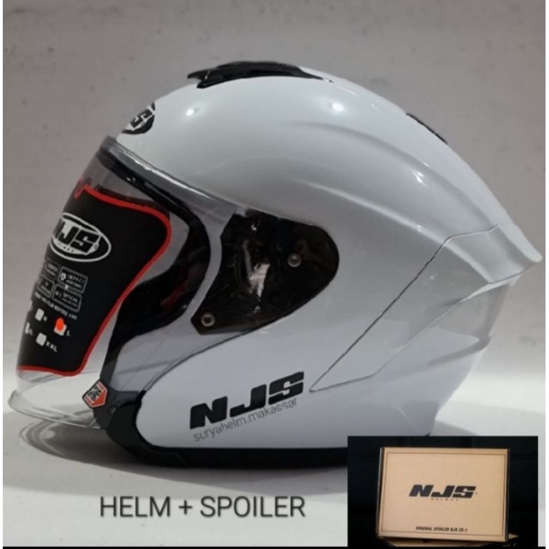 NJS KAIROZ + SPOILER NJS ORIGINAL-WHITE+SPOIL SMOKE 3D