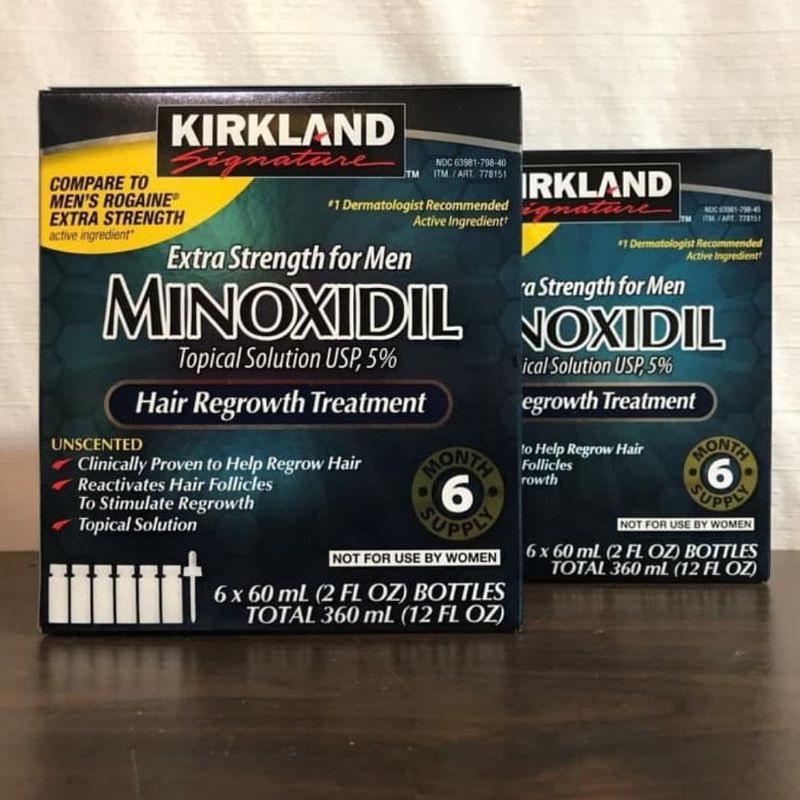 (bisa cod) 1box minoxidil original kirkland