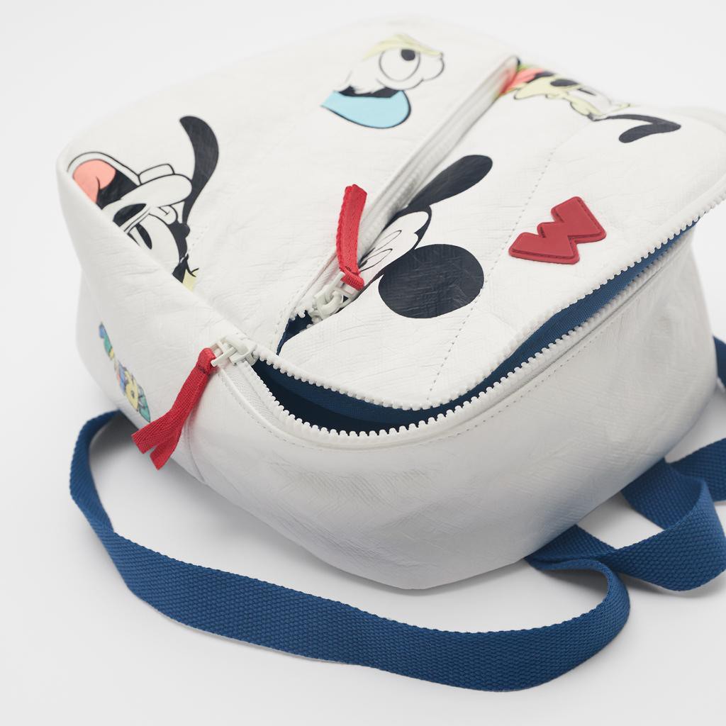 BA2033 Tas ransel anak perempuan Tas Sekolah TK PAUD NGAJI anak Ransel Anak Zara Mickey Mouse transparan glitter Tas ransel anak sekolah TK SD Tas Ransel Mini