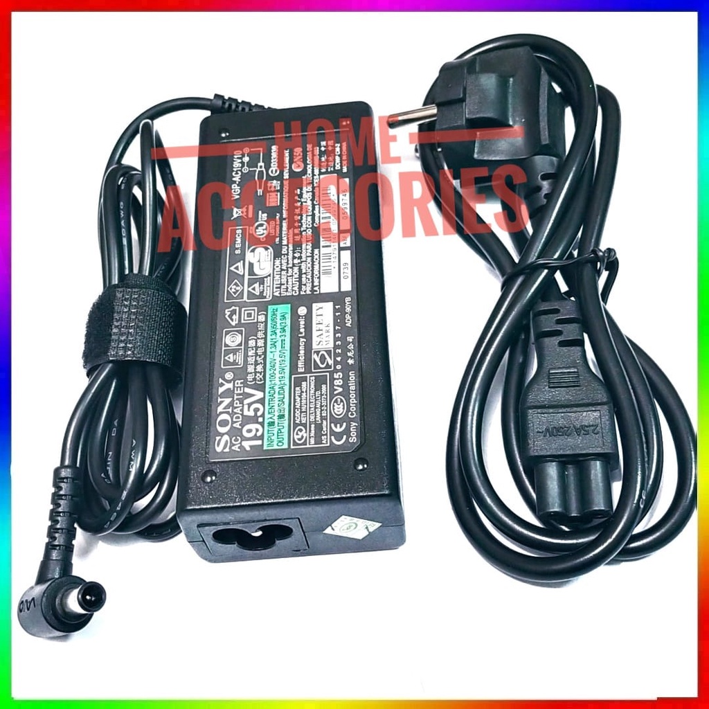 Adaptor/Charger Laptop Sony Vaio 19.5V - 3.9A / Adaptor Charger casan Laptop Sony Vaio 19V 19.5V 3.9