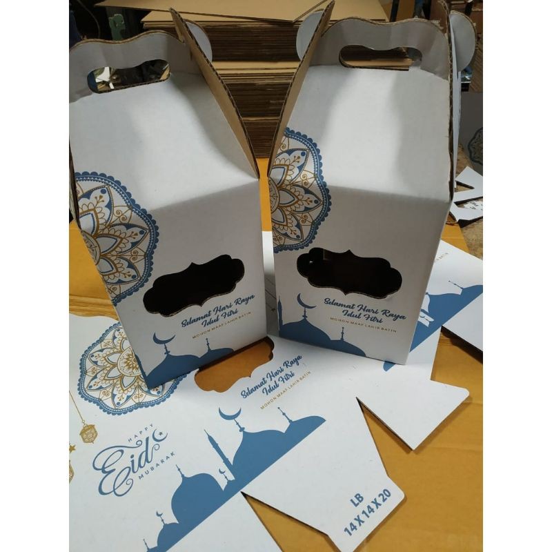 Dus Hampers kuker isi 3x500gr