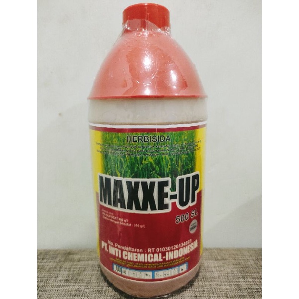 Herbisida MAXXE UP 500SL 1Liter Glifosat Herbisida Sistemik Atasi Rumput Liar Sampai Tuntas Ke Akarnya