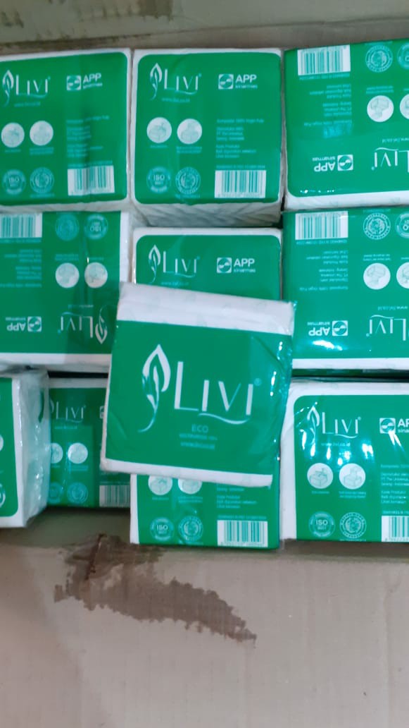 Tissue Livi Pop Up Multipurpose - ( 1 Dus 60 Pack )