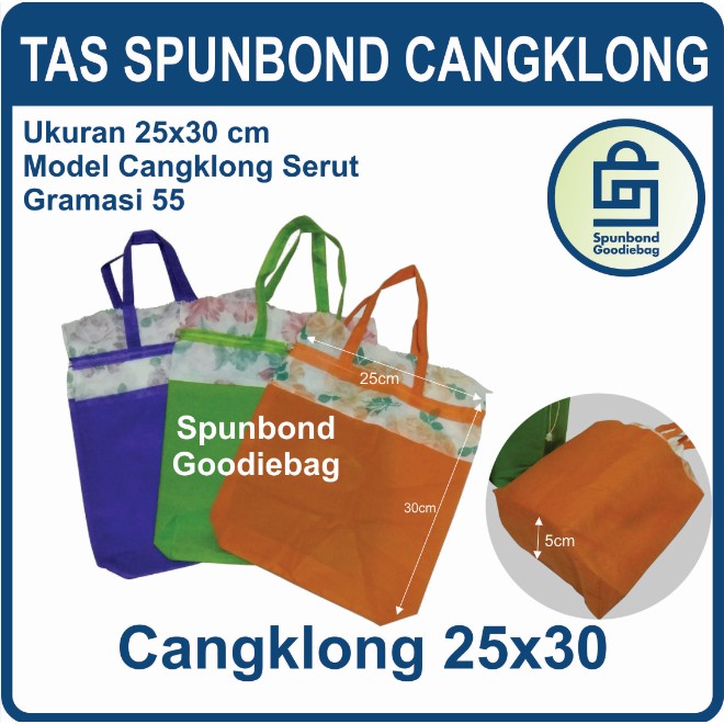 Tas Cangklong Murah Serut / kain / Kantong / Besek / Berkat / Hajatan pengajian souvenir event