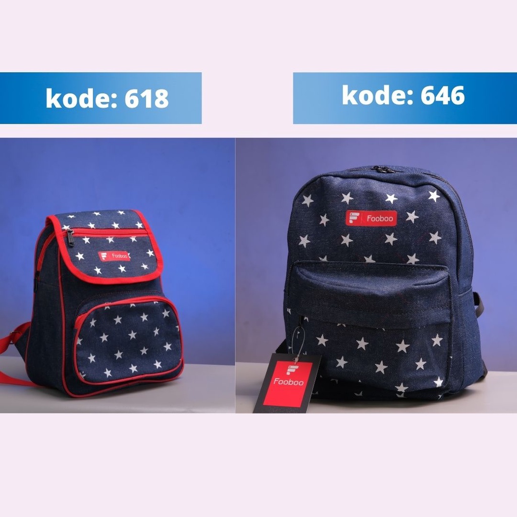 (SIAP KIRIM) TAS RANSEL WANITA STYLISH BACKPACK MURAH UKURAN MINI BAHAN JEANS