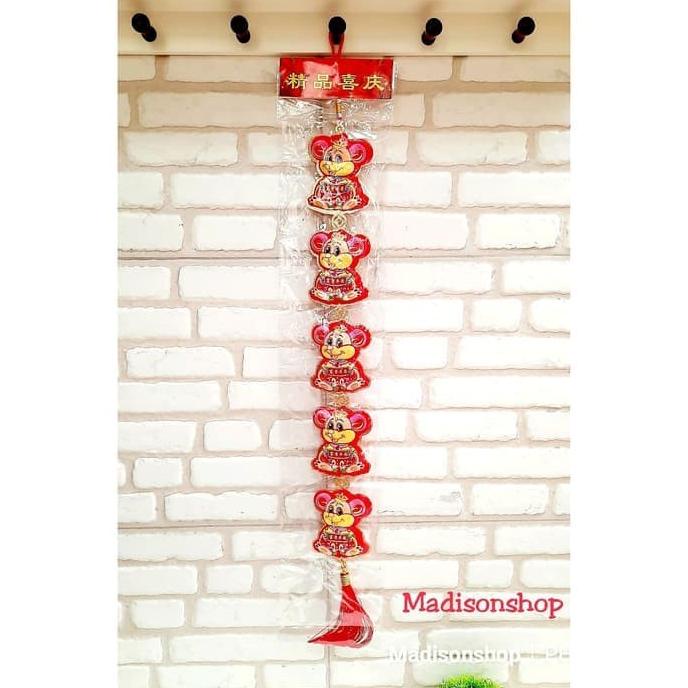 Hiasan Imlek/Angpao Imlek Kotak Kue Lapis Legit Imlek Murah display Lc