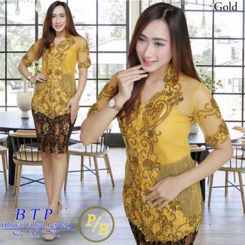 KEBAYA PAYET BORDIR/REAL PICT /KEBAYA PAYET PENDEK