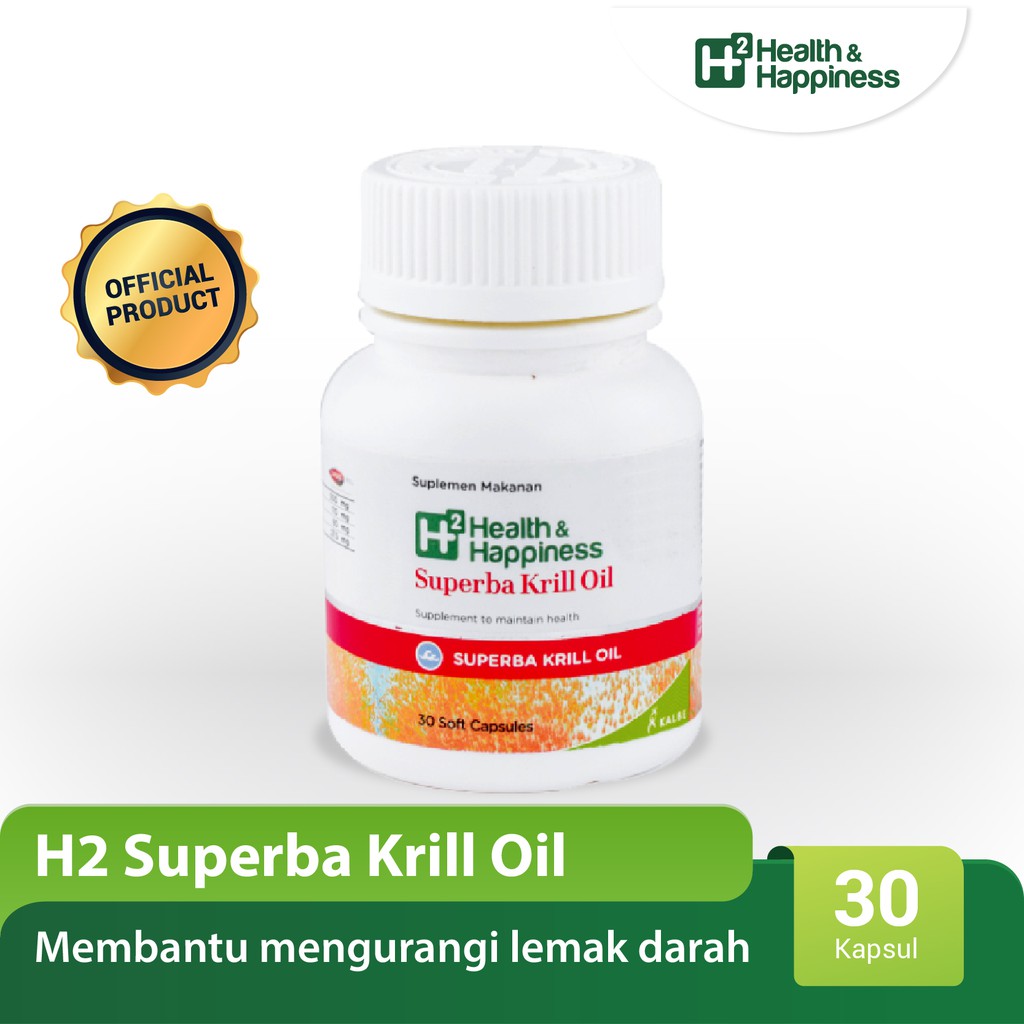 H2 Antarctic Krill Oil - Membantu Mengurangi Lemak Darah