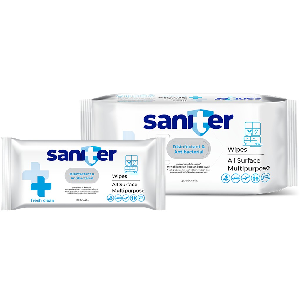 TISSUE BASAH MULTIPURPOSE SANITER / TISU BASAH SANITER