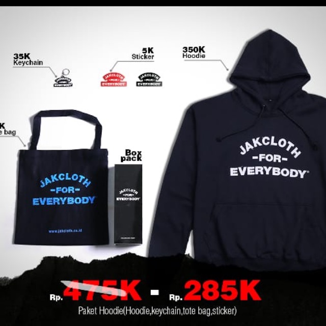 Hoodie Ph Sweater Jaket Pullover Jakcloth For Everybody Jakcloth X Urbain Original Lokal Brand