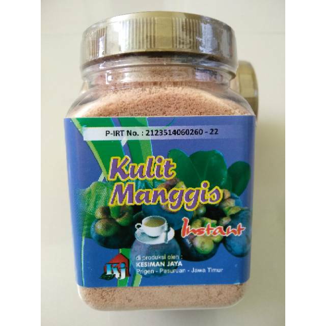 

Kulit Manggis Instant Instan Jamu Herbal Alami Tradisional 250gr 250g