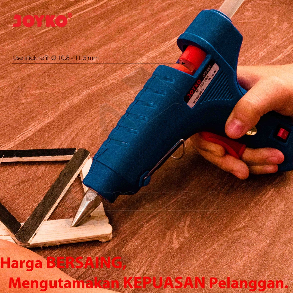 

H7Y Mesin Lem Bakar Tembak Joyko GG 851 Besar / Glue Gun 60 Watt GG-851 On - Off