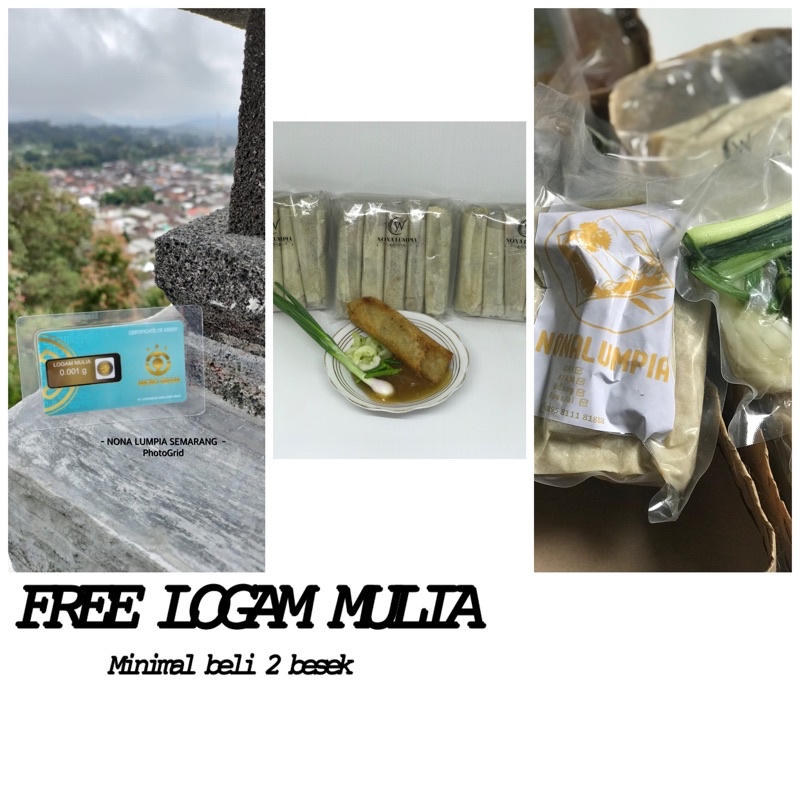 

Lumpia ORI nona lumpia rebung dan telur VACUM FROZEN rebung telur khas semarang lunpia basah oleholeh semarang isi 10 pc kemasan vacum