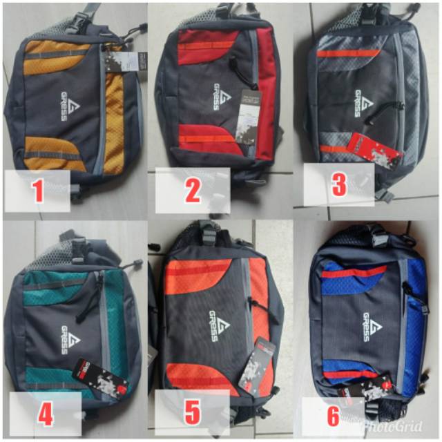 GRESS ADVENTURE SMALL / TAS SELEMPANG SERBAGUNA