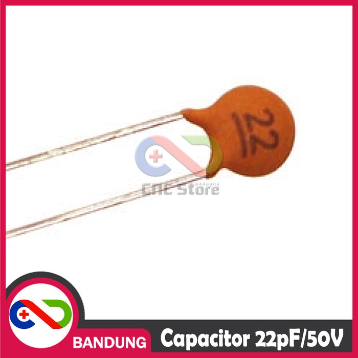 20PCS Capacitor Kapasitor Ceramic Keramik 22 22pF 22pF/50V