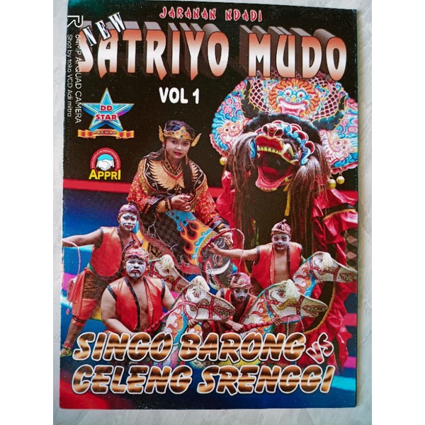 VCD original jaranan Satryo mudo celeng srenggi singo barong