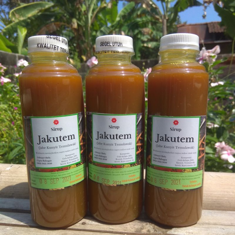 

Sirup Jakutem (Jahe Kunyit Temulawak) 250ml