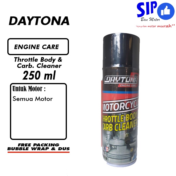 DAYTONA Motorcycle Throttle Body &amp; Carb Cleaner USA formula 250 ml