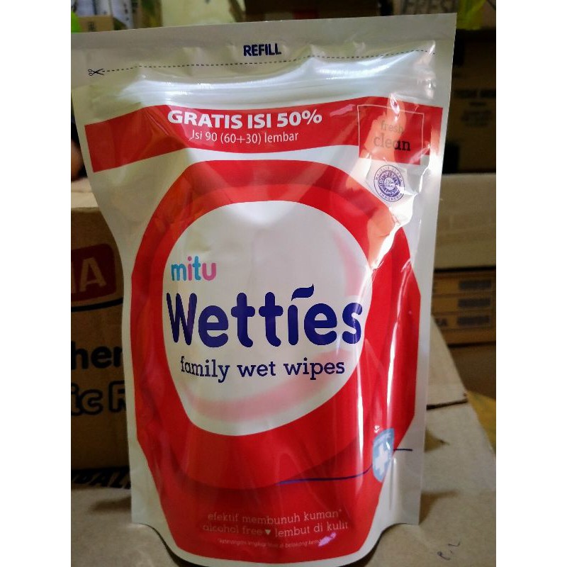 MITU WETTIES REF 60+30 LEMBAR