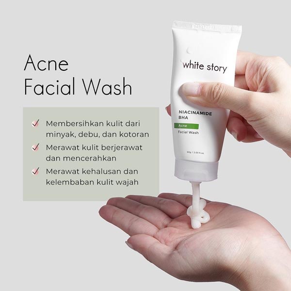 White Story Acne Facial Wash_Cerianti