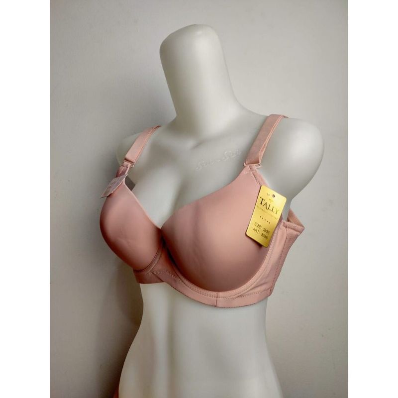 BH Jumbo | Bra Wanita Ukuran Jumbo Tally 3288 dengan Kawat dan Busa Tipis - Size 38 40 42 44 ARA98STORE