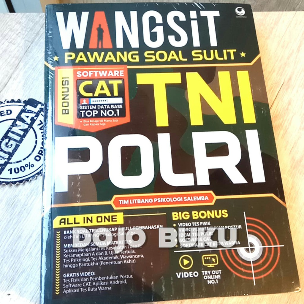 Wangsit Pawang Soal Sulit Tni Polri by Tim Litbang Psikologi Salemba