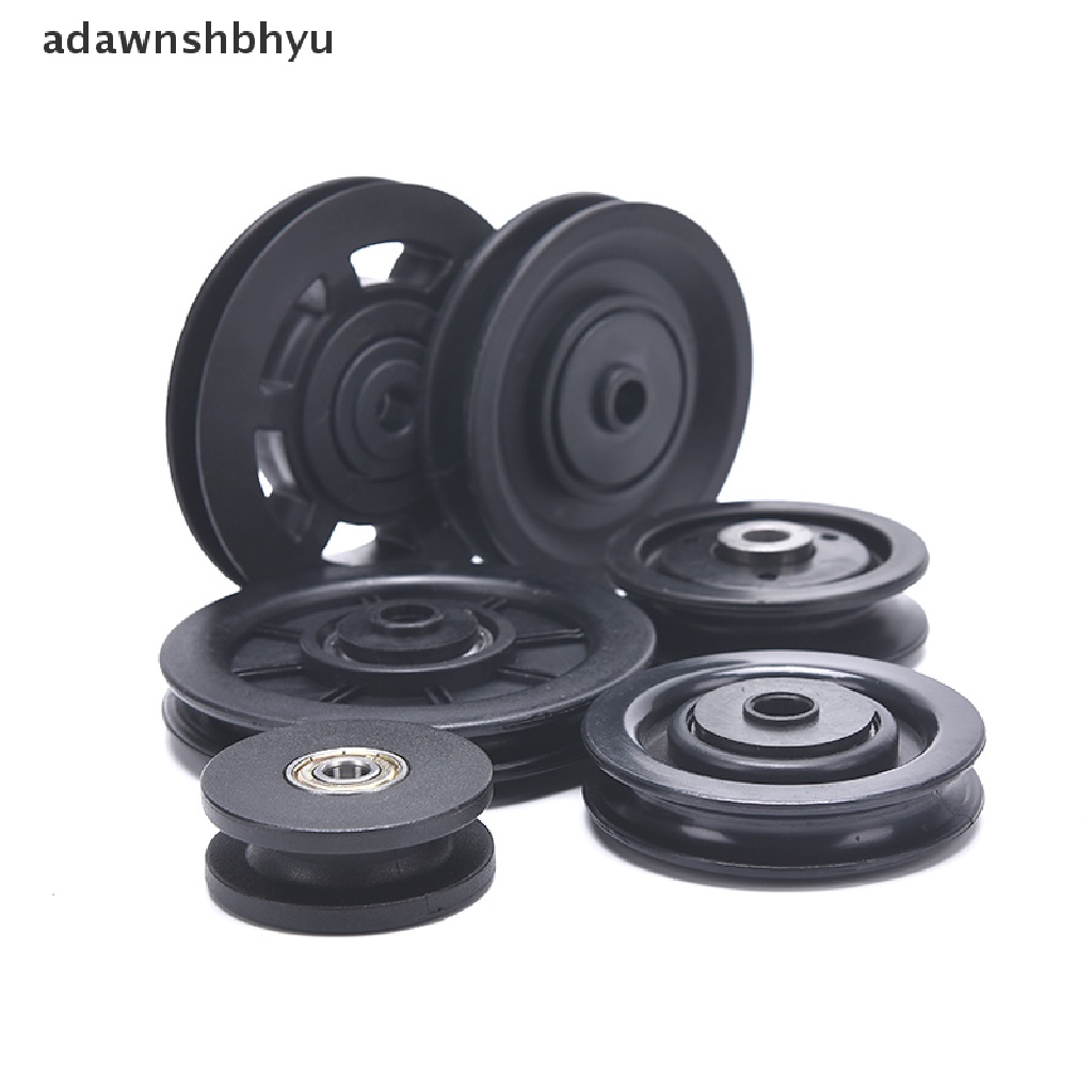 Adawnshbhyu 1Pcs Gym Bearing Pulley Wearproof Nylon Universal Bearing Pulley Roda Kabel