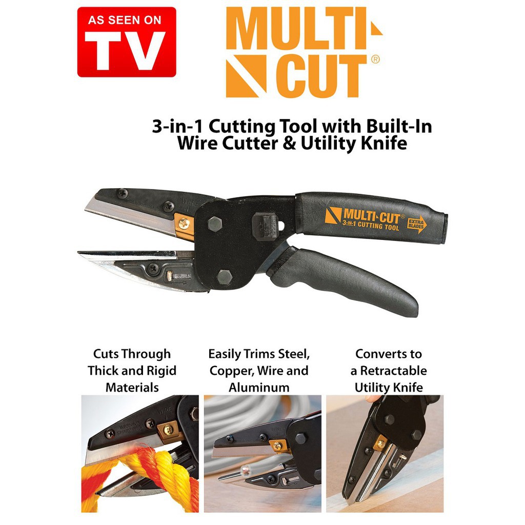 

RONAN MULTI CUT 3 IN 1 - FREE 3 EXTRA PISAU