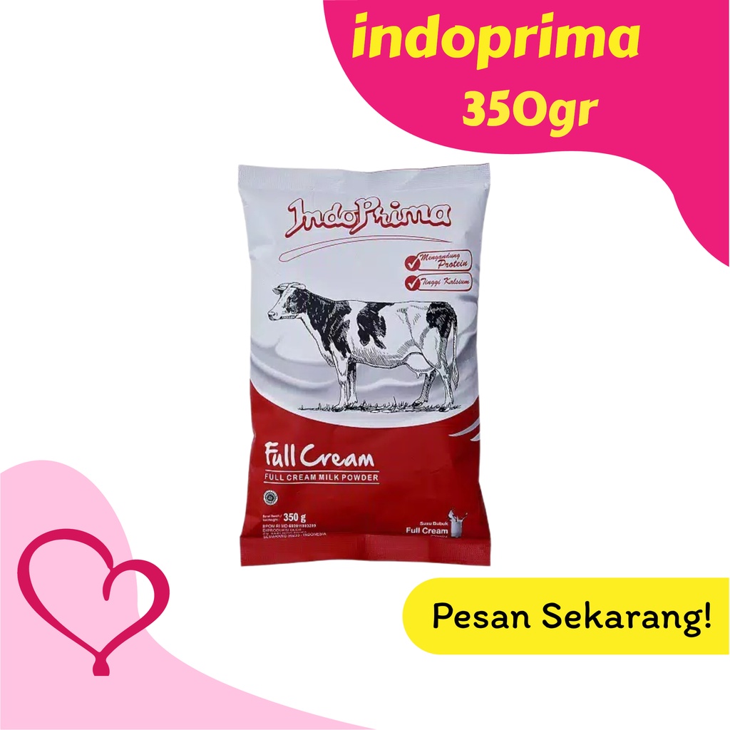 

Indoprima 350 gram fullcream susu gemuk