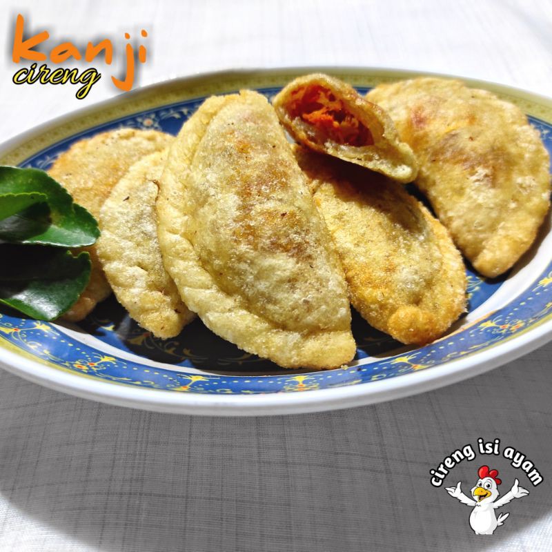 

cireng ayam - cireng isi ayam suwir gurih pedas enak