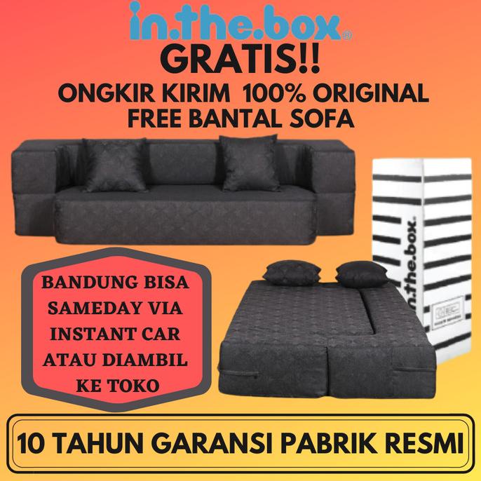 Sofa Bed Inthebox In The Box ukuran 100x200x25 cm