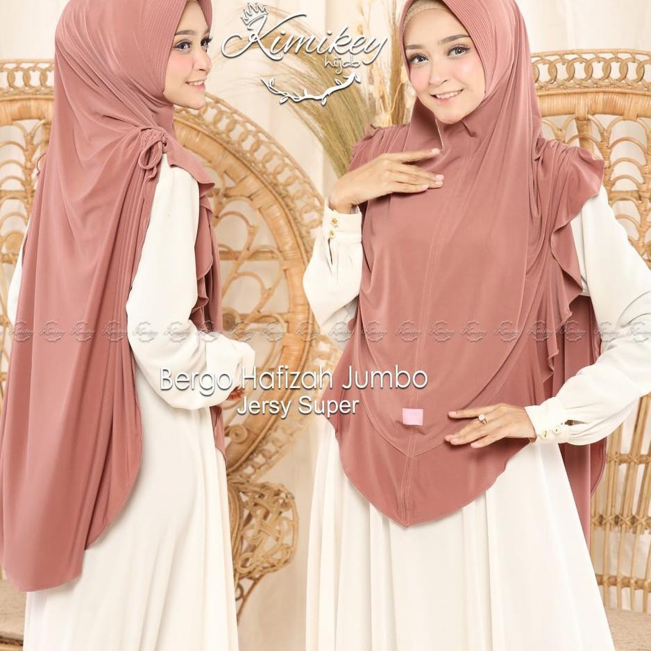 SHOPEE MALL Jilbab INSTAN JUMBO HAFIZAH BY KIMIKEY