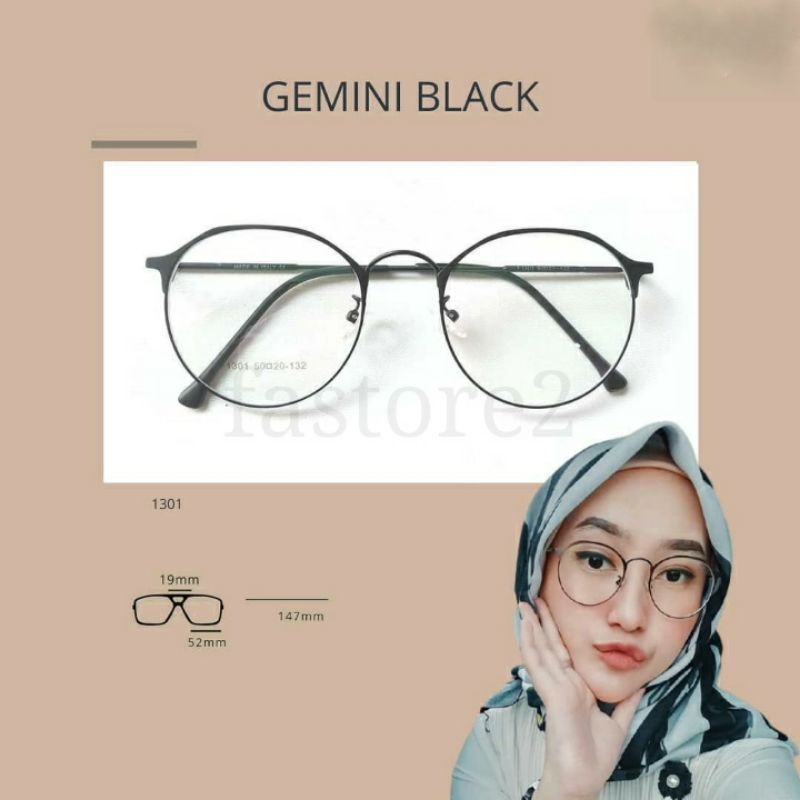 paket kacamata photocromic 1301 | kacamata anti radiasi