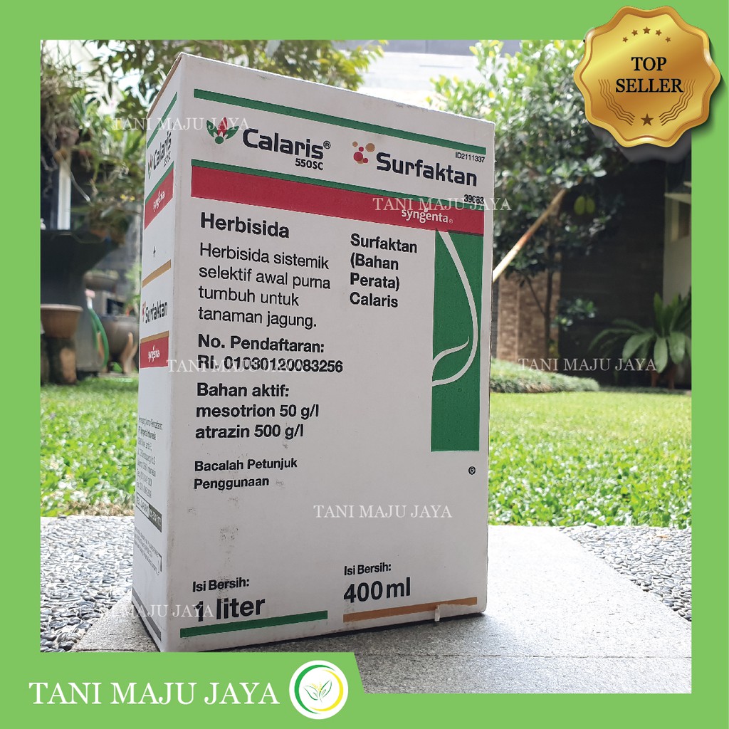 Herbisida Calaris 550SC 1 liter + Perekat 400 ml ORIGINAL ASLI 100% Obat Pembasmi Gulma Rumput Liar 