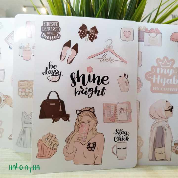 

Sticker Karakter Cutting