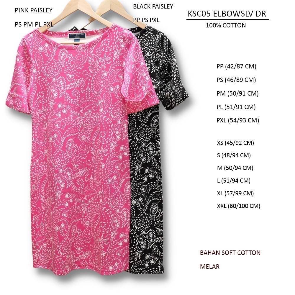 Dress Wanita Karen Scott 05 Elbowslv Dr