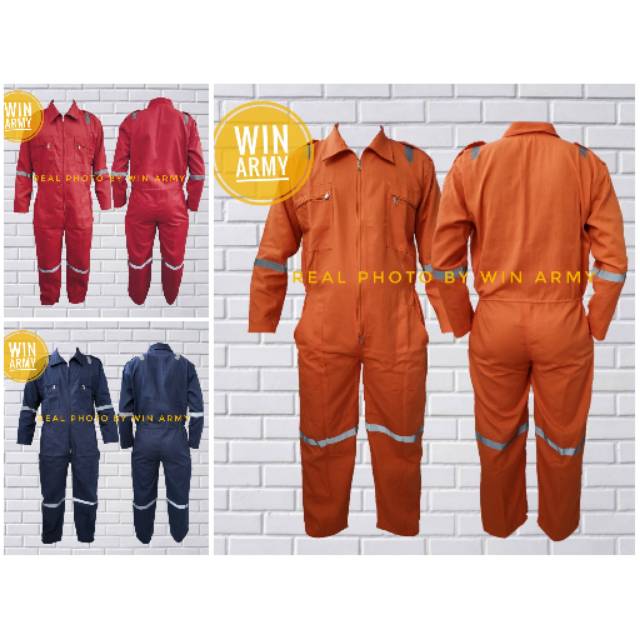 Katelpak Scotlight /Wearpack /Coverall /Seragam Kerja /Seragam Bengkel /Safety