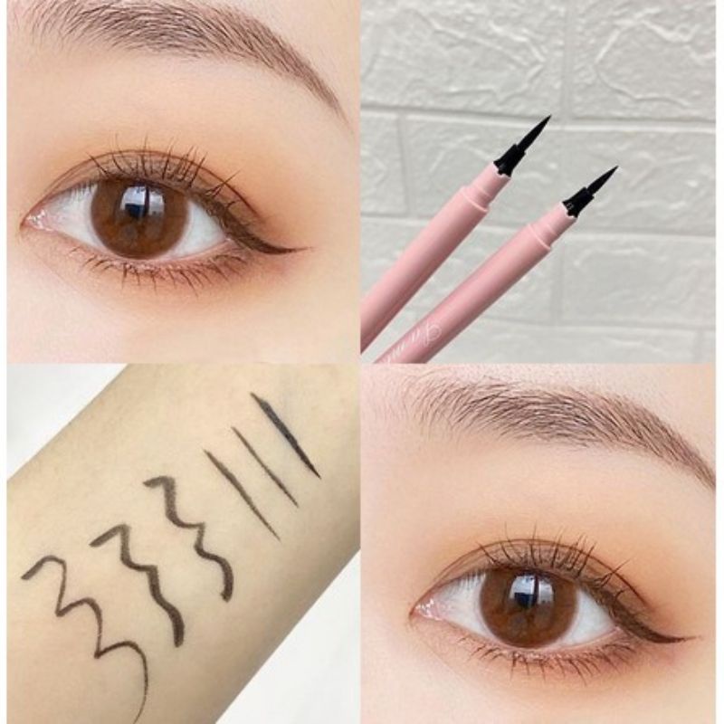 Lameila Eyeliner Pensil Cair Anti Air &amp; Tahan Lama / Lameila Eyeliner Black Pencil Pensil Cair Warna Hitam Profesional Anti Air Tahan Lama / Lameila Liquid Eyeliner Pen Waterproof &amp; Longlasting / Eyeliner Pen / Eyeliner Tahan Air / Eyeliner Tahan Lama