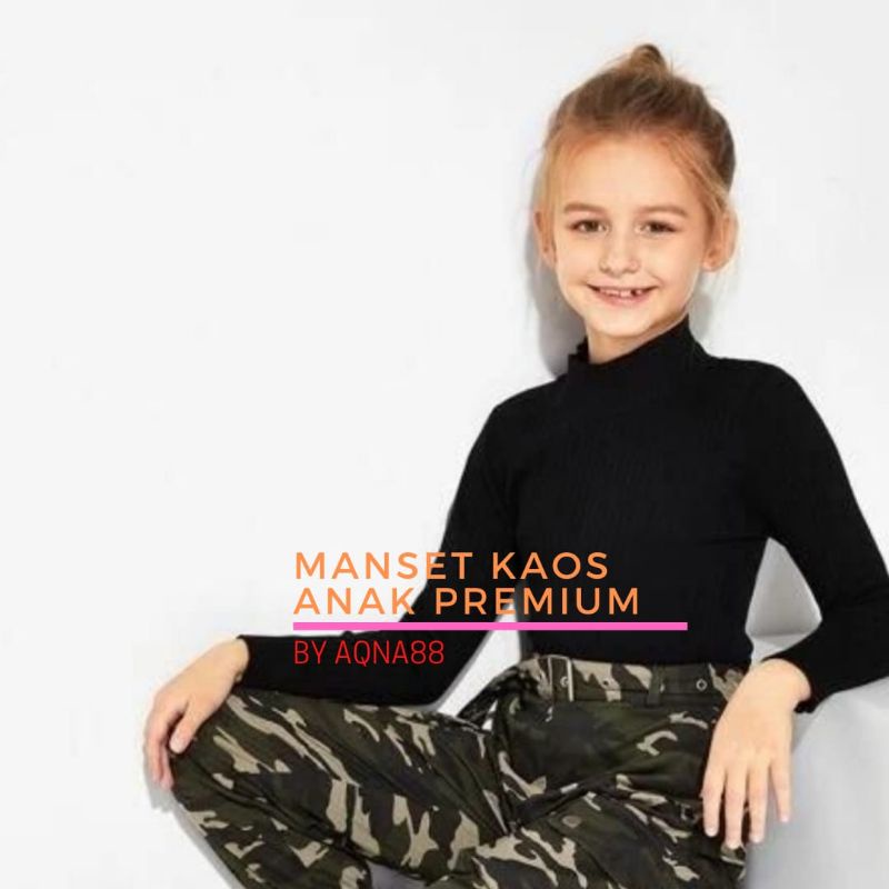 Manset Anak | Manset Anak Perempuan | Baju Manset Anak Lengan Panjang