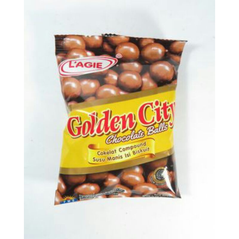 

L'Agie Golden City Chocolate Balls 50.g