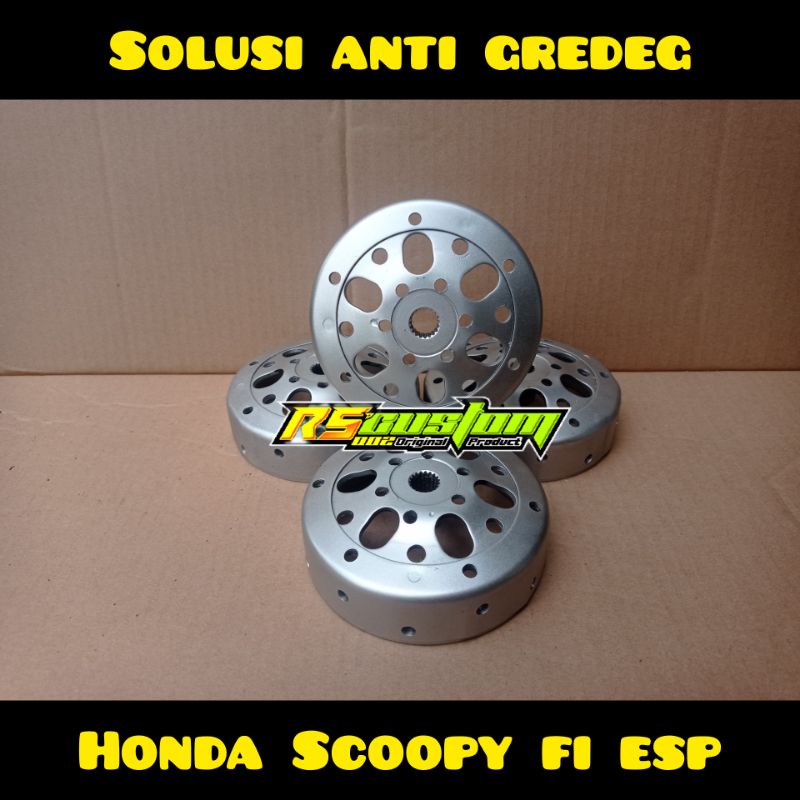 MANGKOK GANDA CVT RACING HONDA SCOOPY FI ESP 2015-2016 ORIGINAL