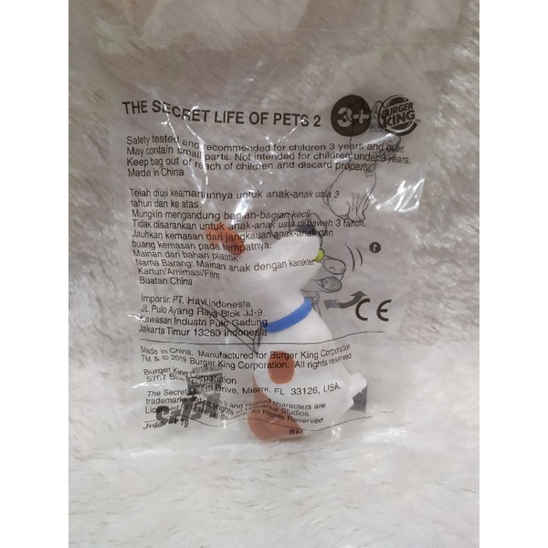 hbg 3015 mainan burger king secret life of pets 2
