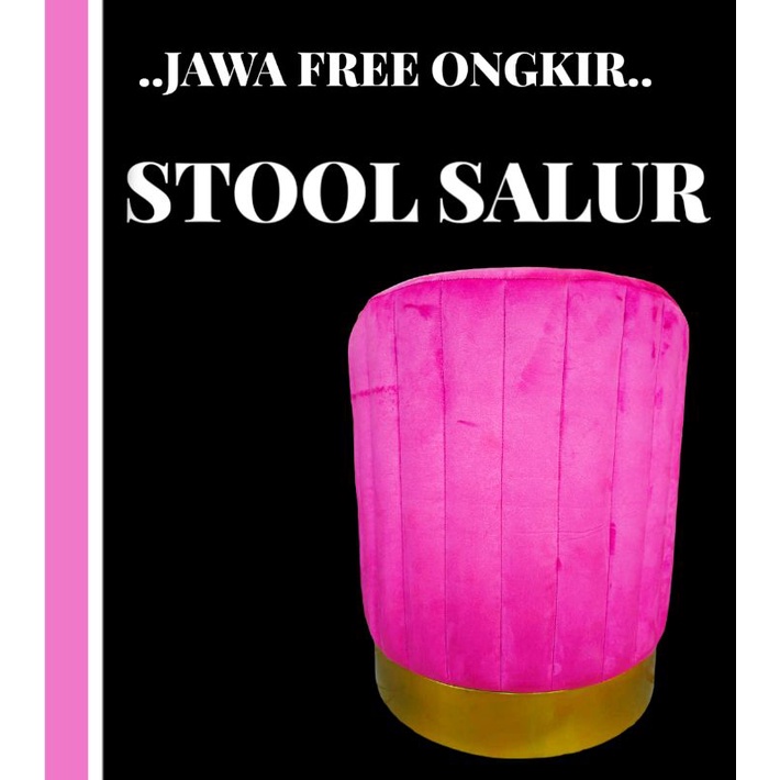 KURSI STOOL SALUR/KURSI SOFA/KURSI BULAT/SOFA MODERN/KURSI TAMU/SOFA MURAH/KURSI MURAH/KURSI KANCING