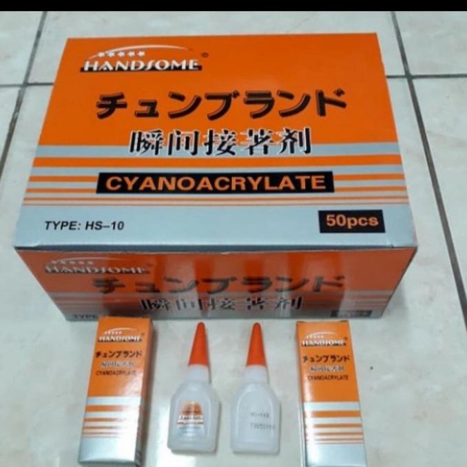

Lem korea handsome/lem serbaguna/lem besi isi 50 botol
