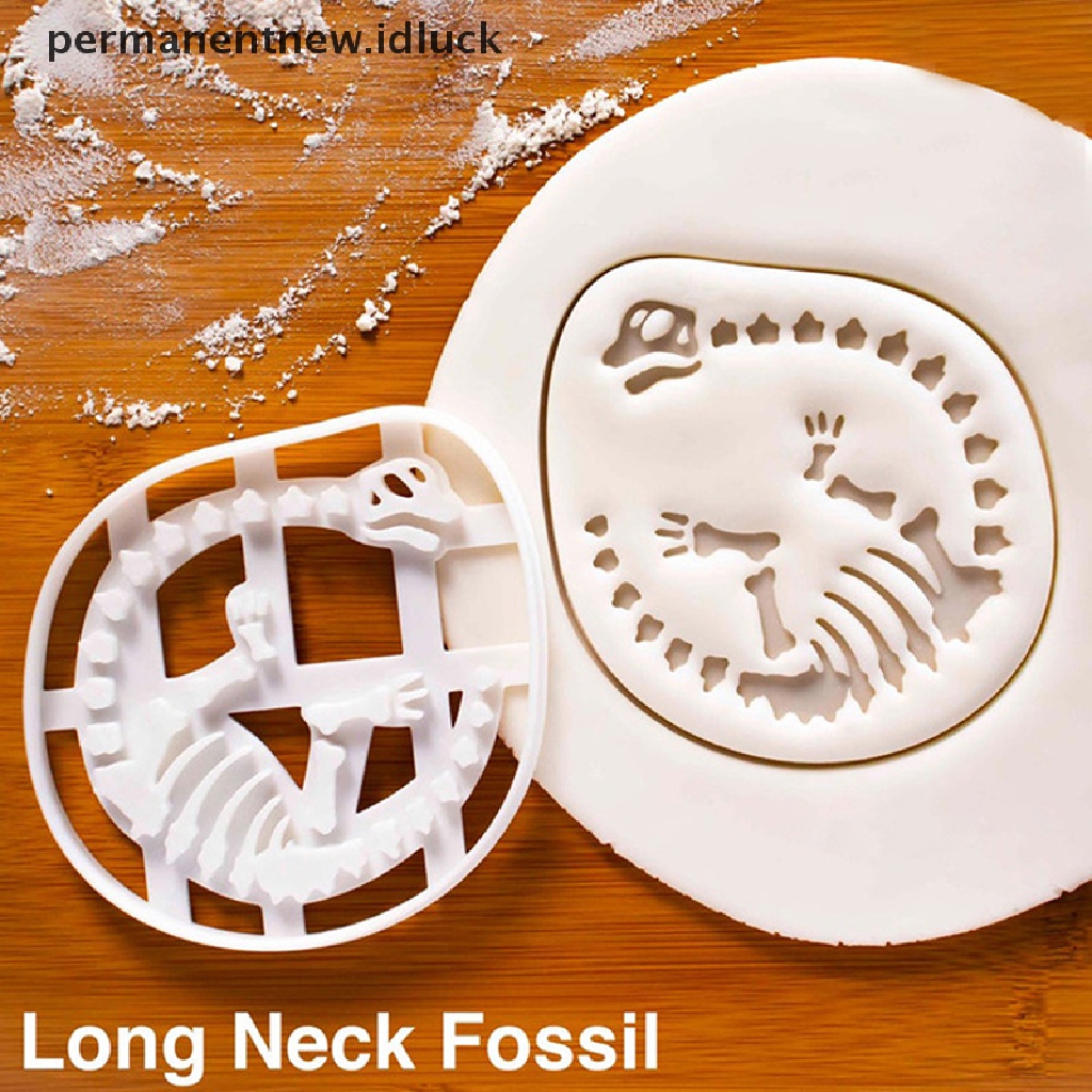 Cetakan Pemotong Biskuit Bentuk Dinosaurus 3D