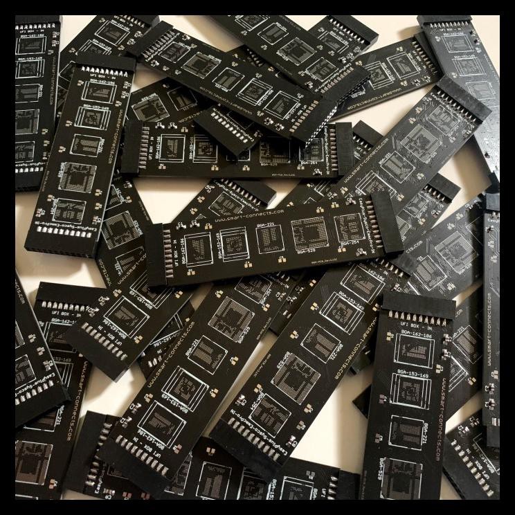 TERLARIS BGA SOLDERING ADAPTER 153 221 529 254 EMMC PRO UFI EASY PLUS SYSCO BOX 